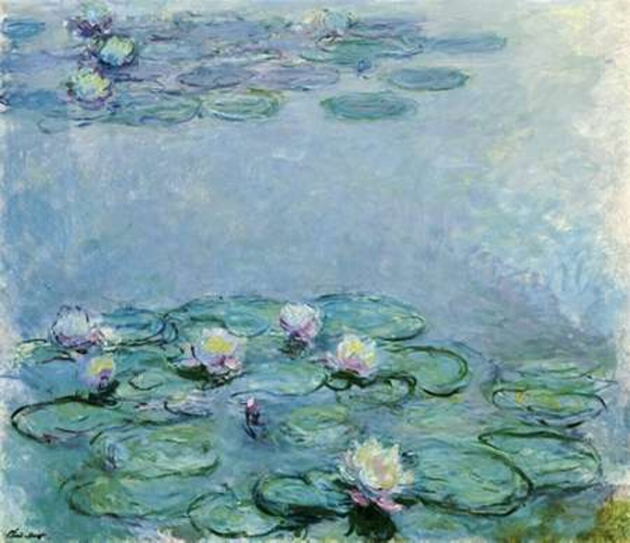 Water Lilies Poster Print by Claude Monet - Item # VARPDX265262